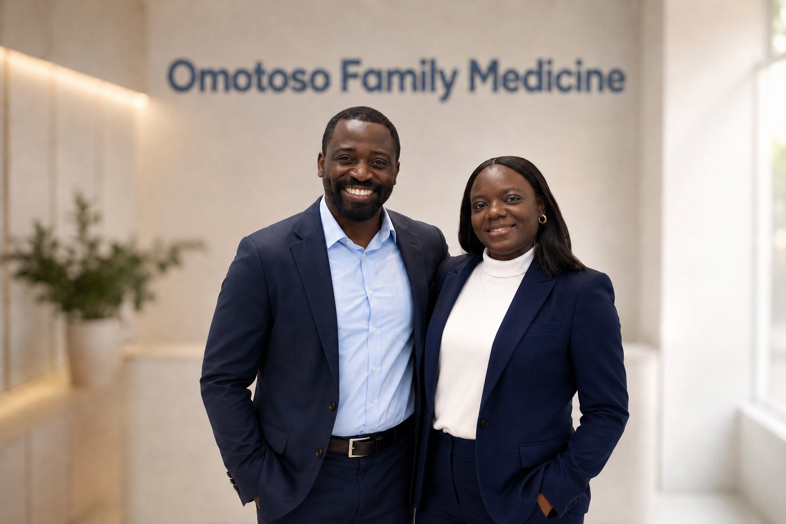 Dr. Foluke Omotoso and Dr. Omotola Omotoso — Omotoso Family Medicine, Ottawa